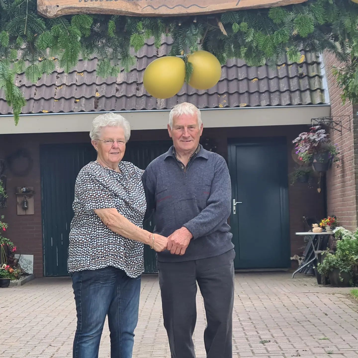 Henk &amp; Teddy 60 jaar getrouwd