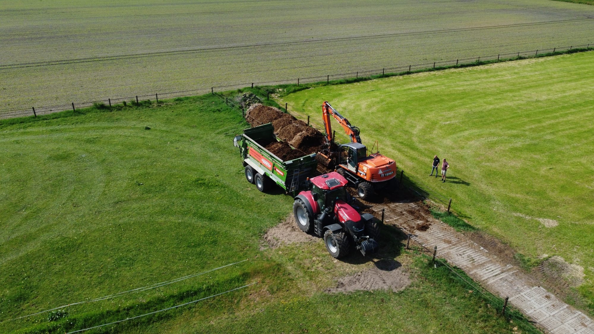 Koonstra, examenopdracht, vaste mest strooien