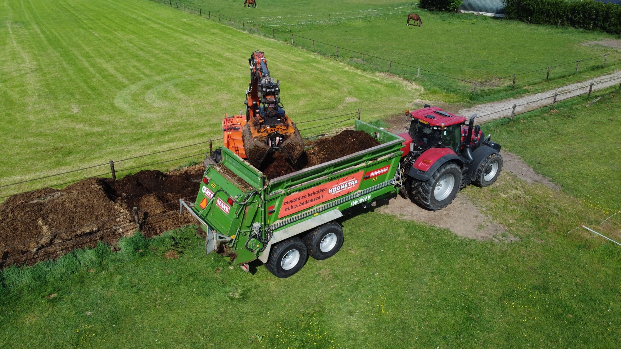 Koonstra, examenopdracht, vaste mest strooien