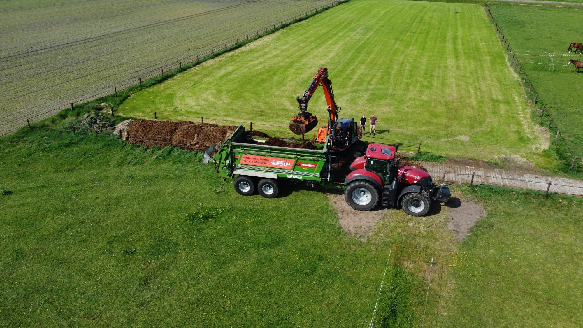 Koonstra, examenopdracht, vaste mest strooien