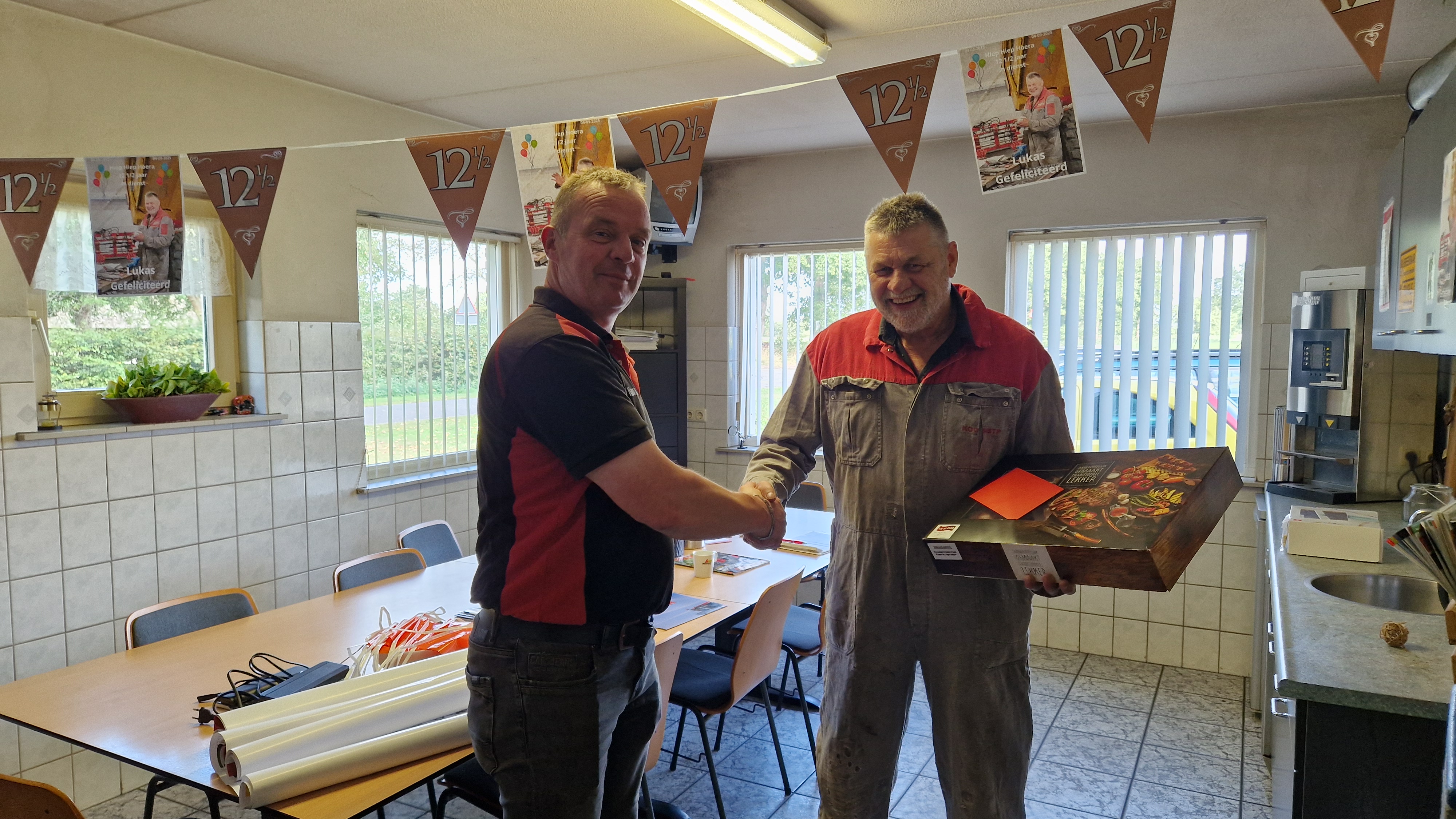 Feest bij Loonbedrijf Koonstra