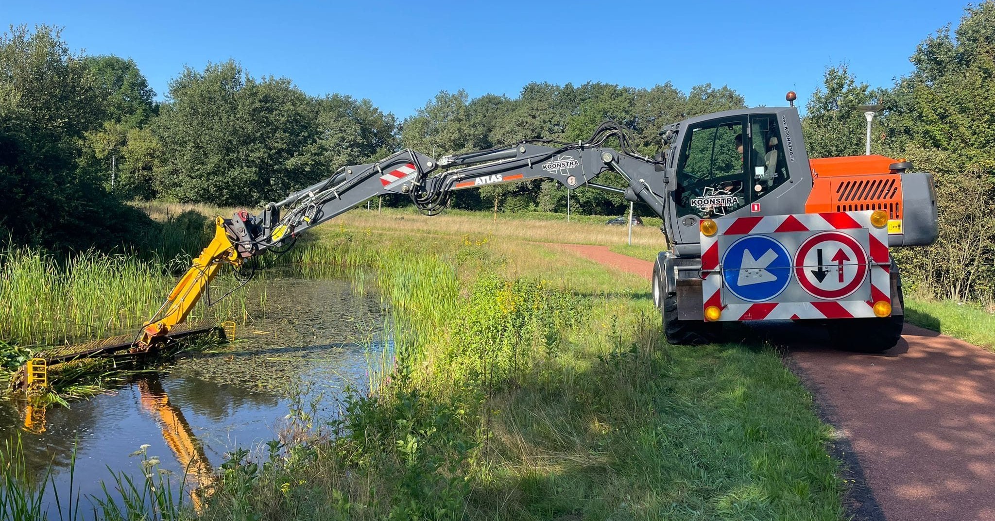 Net slootonderhoud = goede waterhuishouding