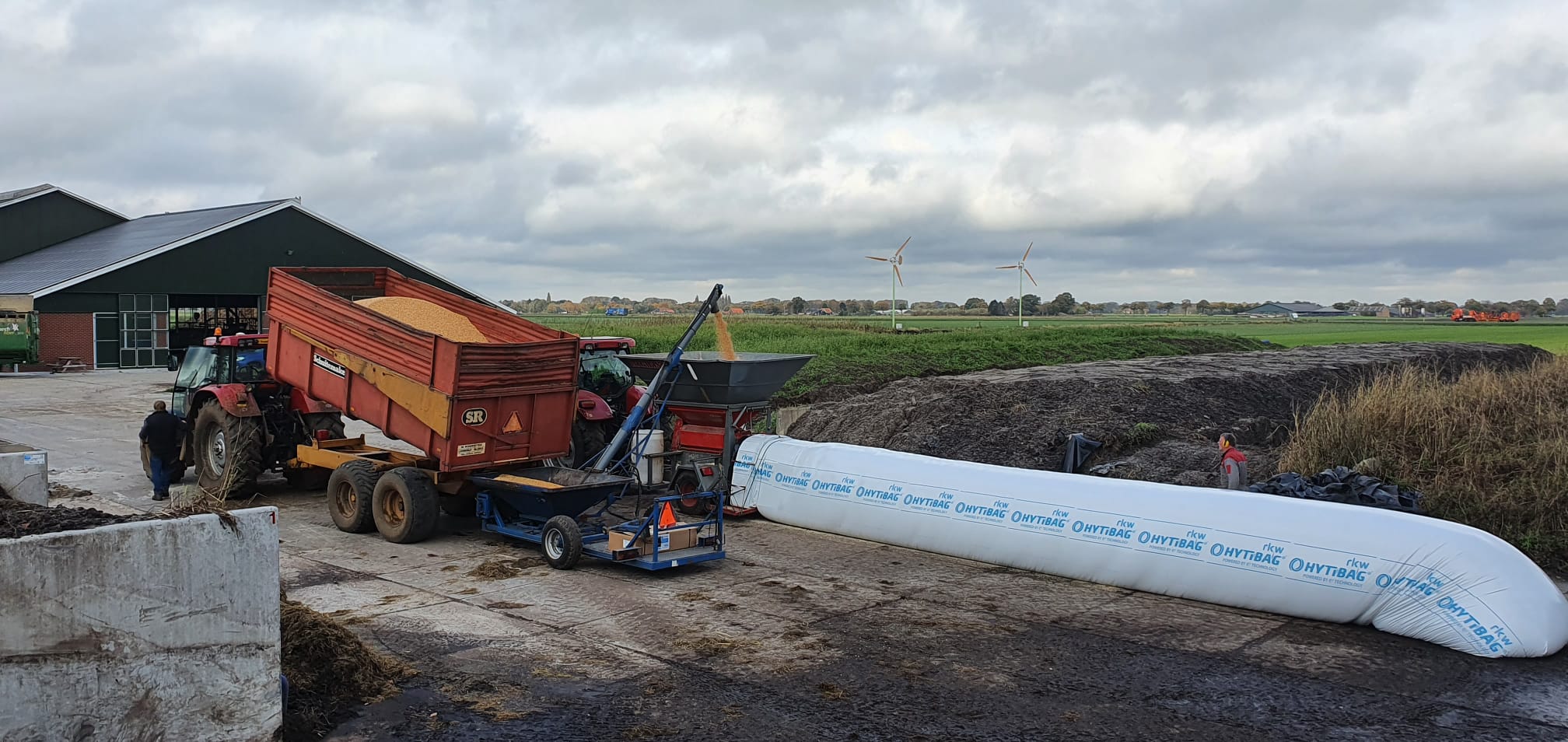 Koonstra Pletten en inslurven mais krachtvoer