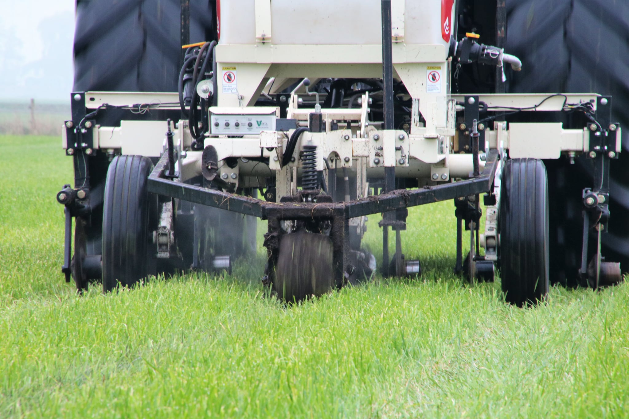 Koonstra mesten en bekalken met behulp van de bodemscan