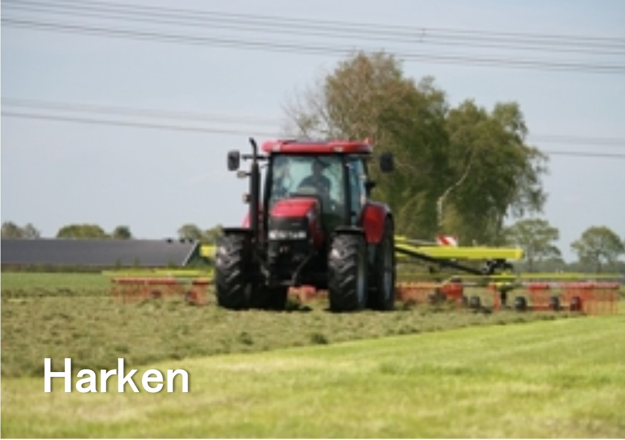 grasharken met middenafleg 2