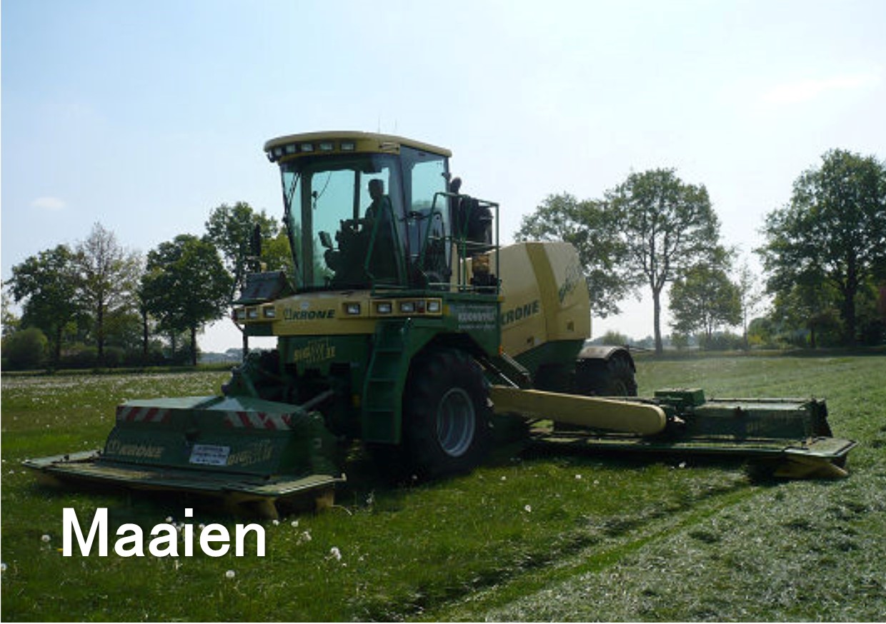 grasmaaien met Krone Big MII 1