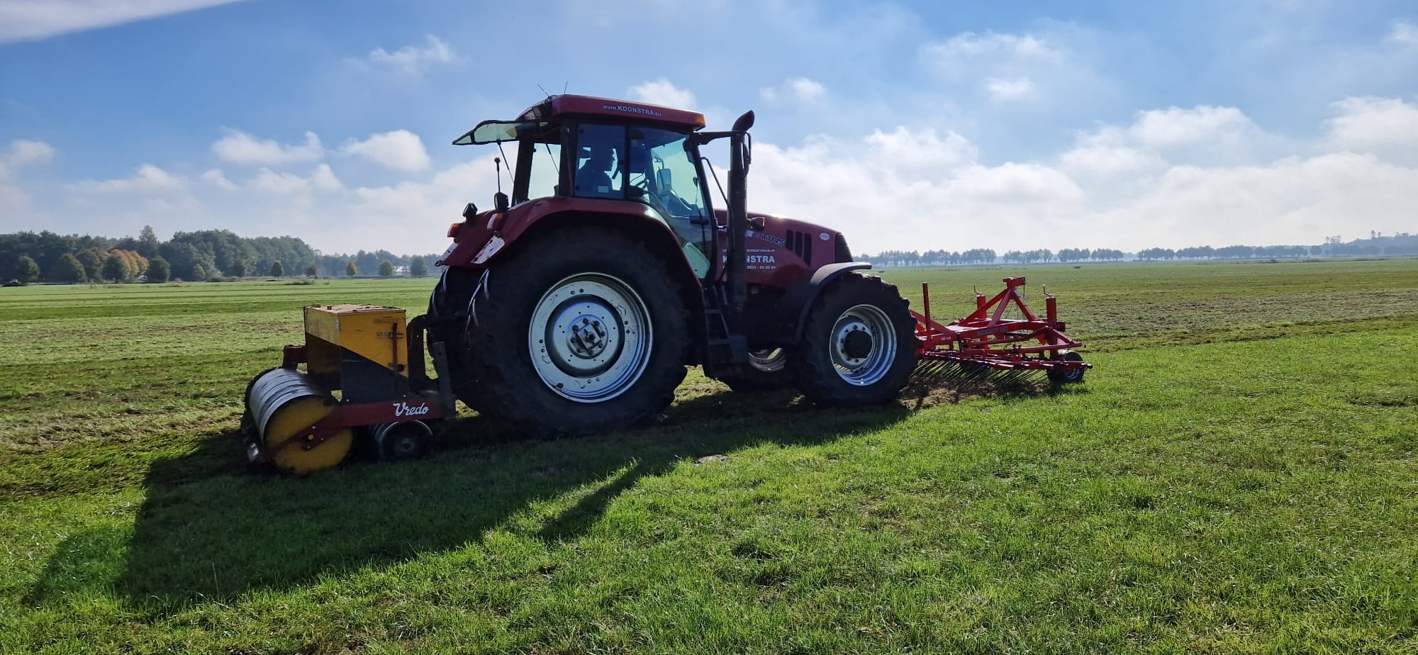 Loonbedrijf Koonstra onkruidwieden en zode vernietiging