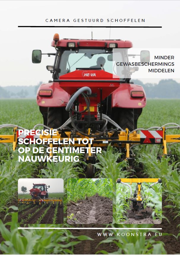 Loonbedrijf Koonstra camera gestuurd schoffelen