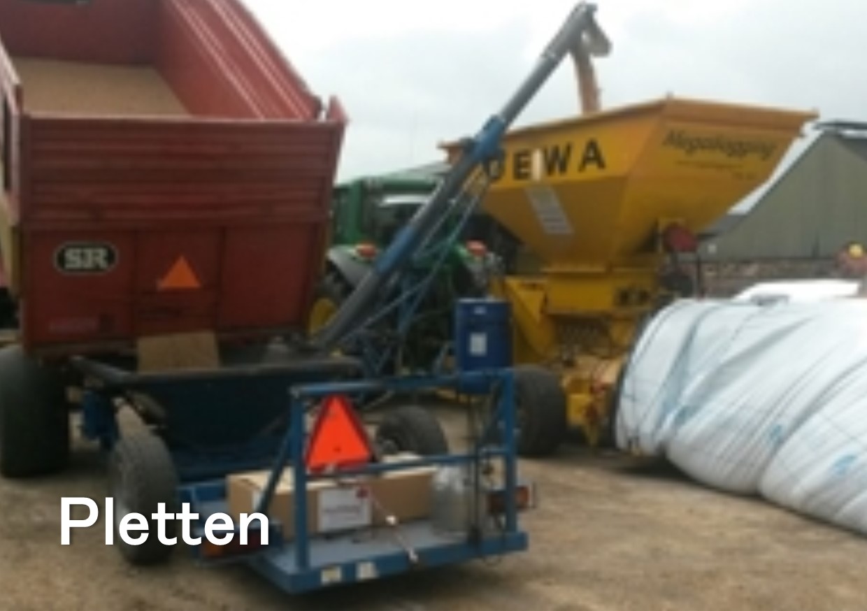 triticale dorsen in combinatie met megabagging 