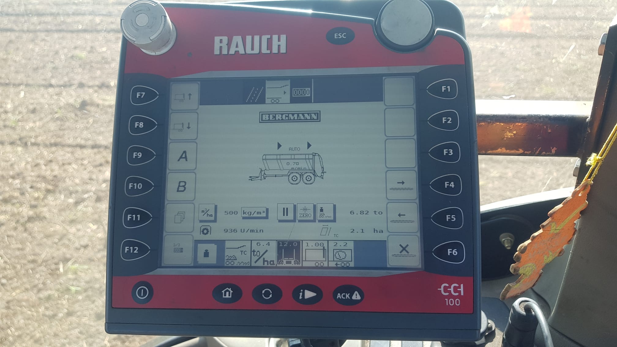 Koonstra vaste mest strooien, precisie strooien op taakkaart