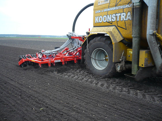 mest plaatsspecifiek bemesten rijenbemesting