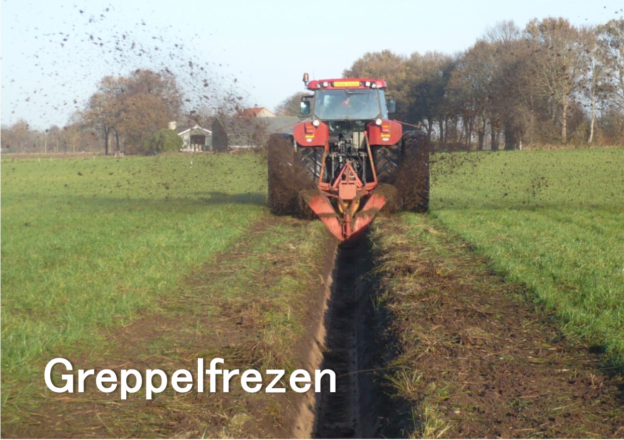 Hekkelen - Greppelfrezen