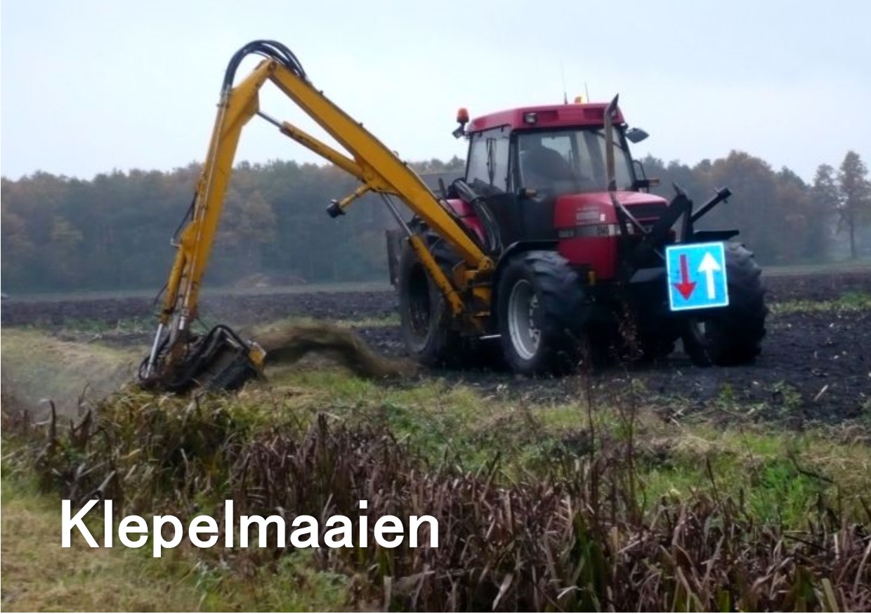Slootonderhoud - klepelmaaien