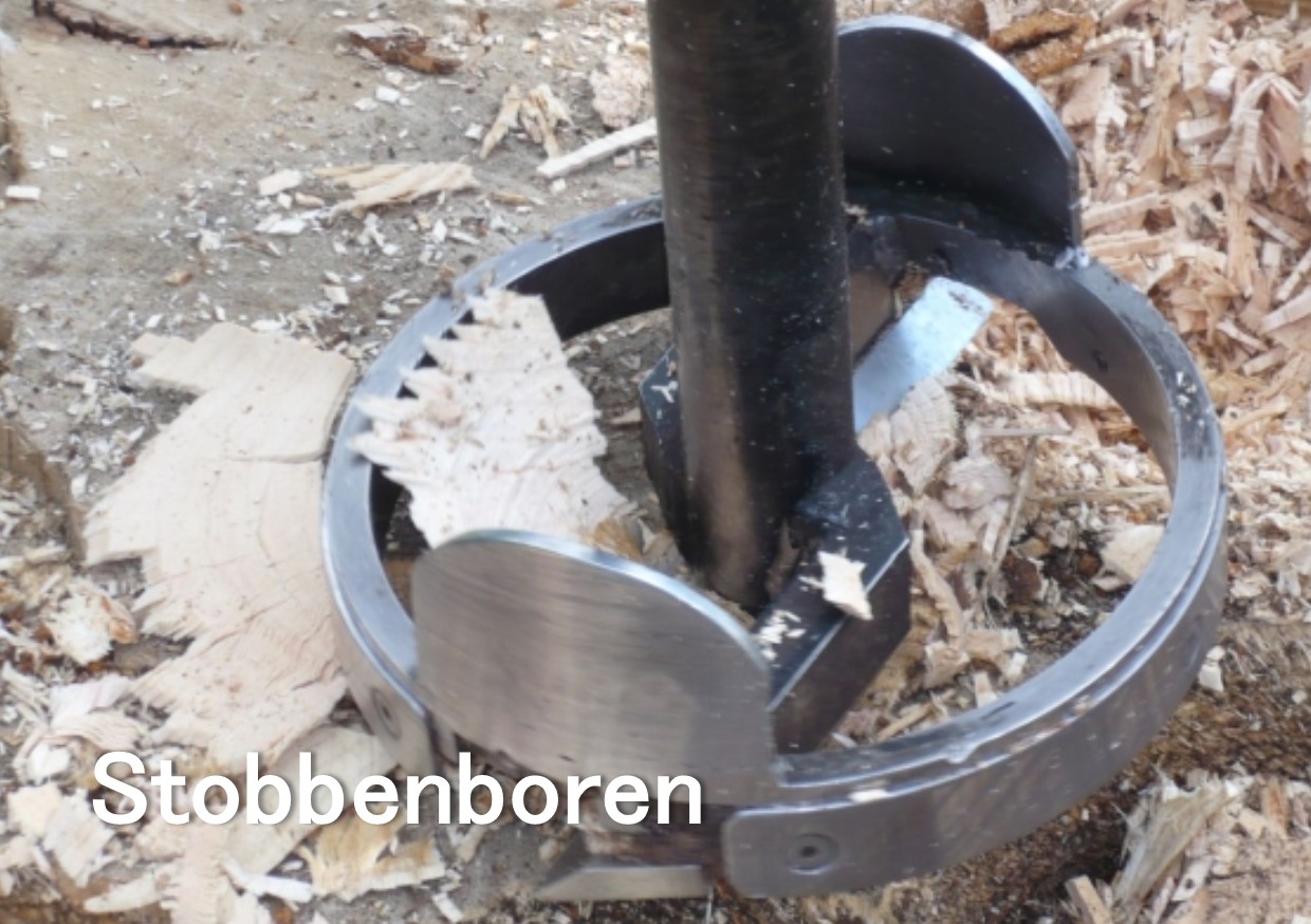 stobben boren 