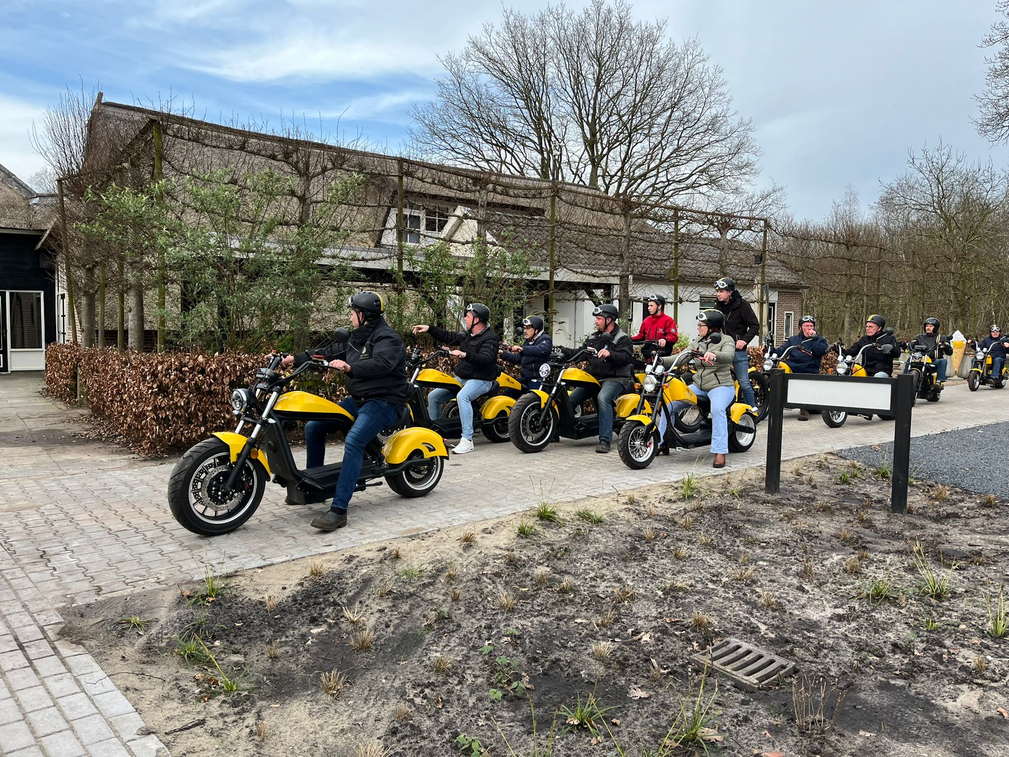 Loonbedrijf Koonstra, Jan Scholten met pensioen