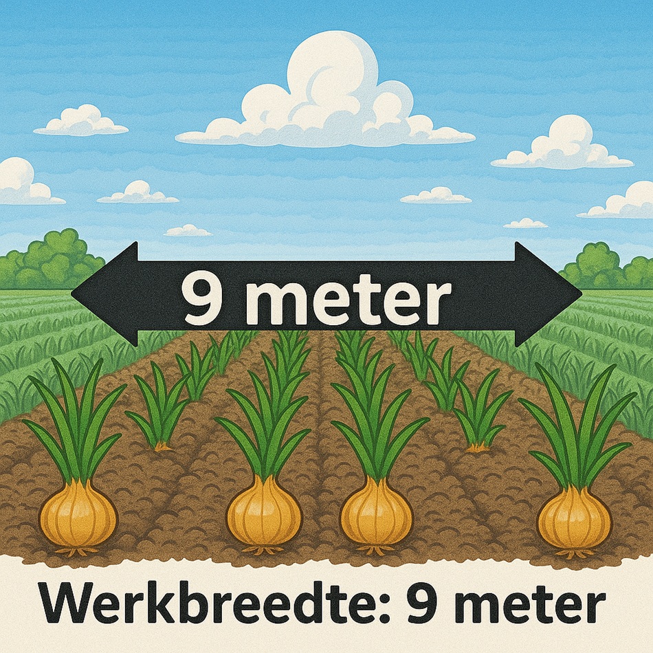 Koonstra Agrifac Eagle met werktuigendrager icm Rumex RXF900