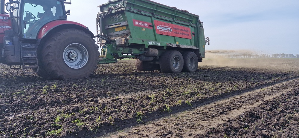 Koonstra plaatsspecifiek kalkstrooien