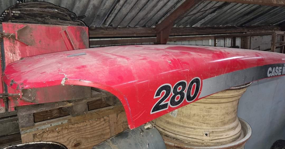 Loonbedrijf Koonstra te koop motorkap Case IH magnum 280