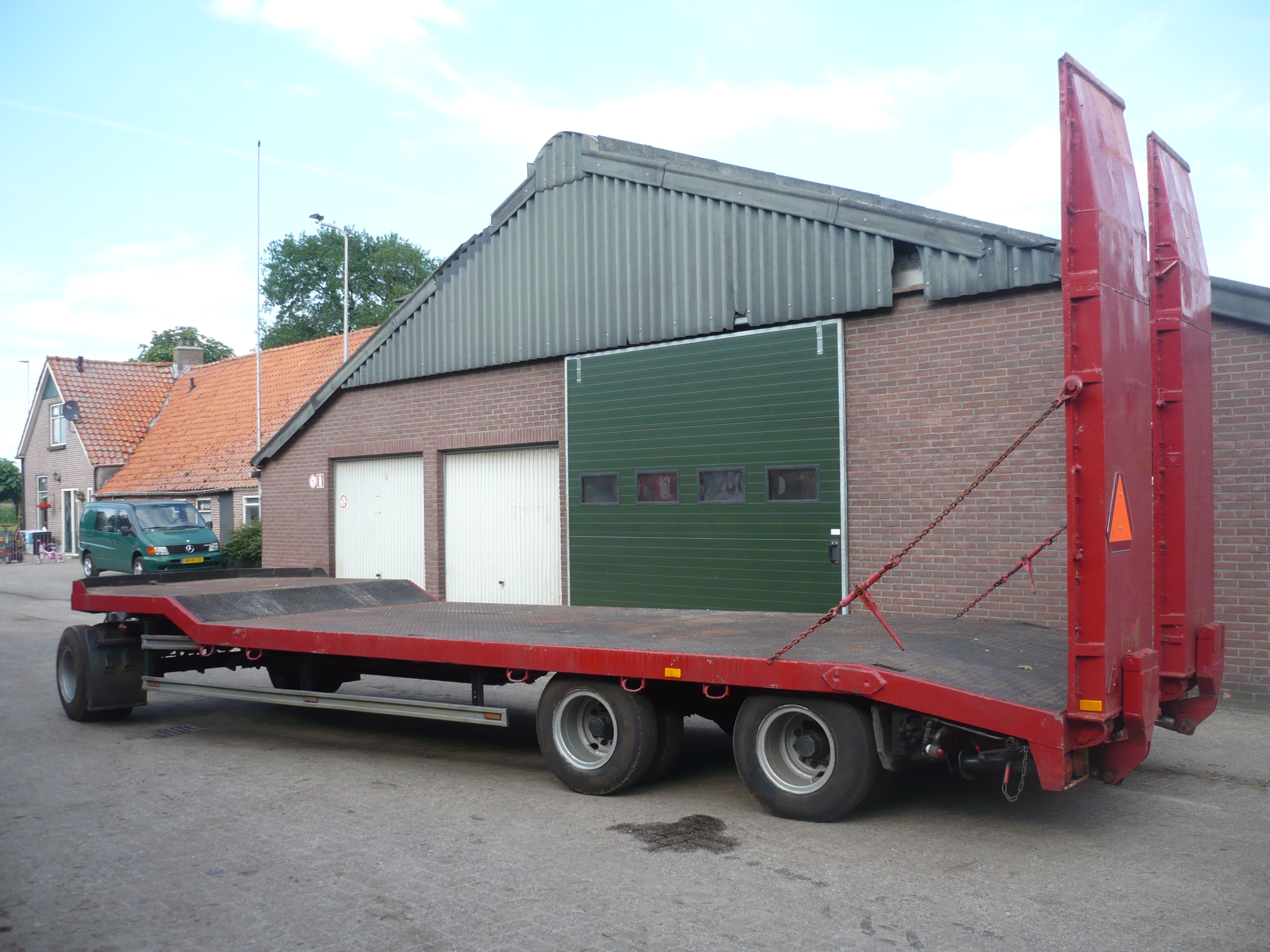 Loonbedrijf Koonstra verhuur dieplader