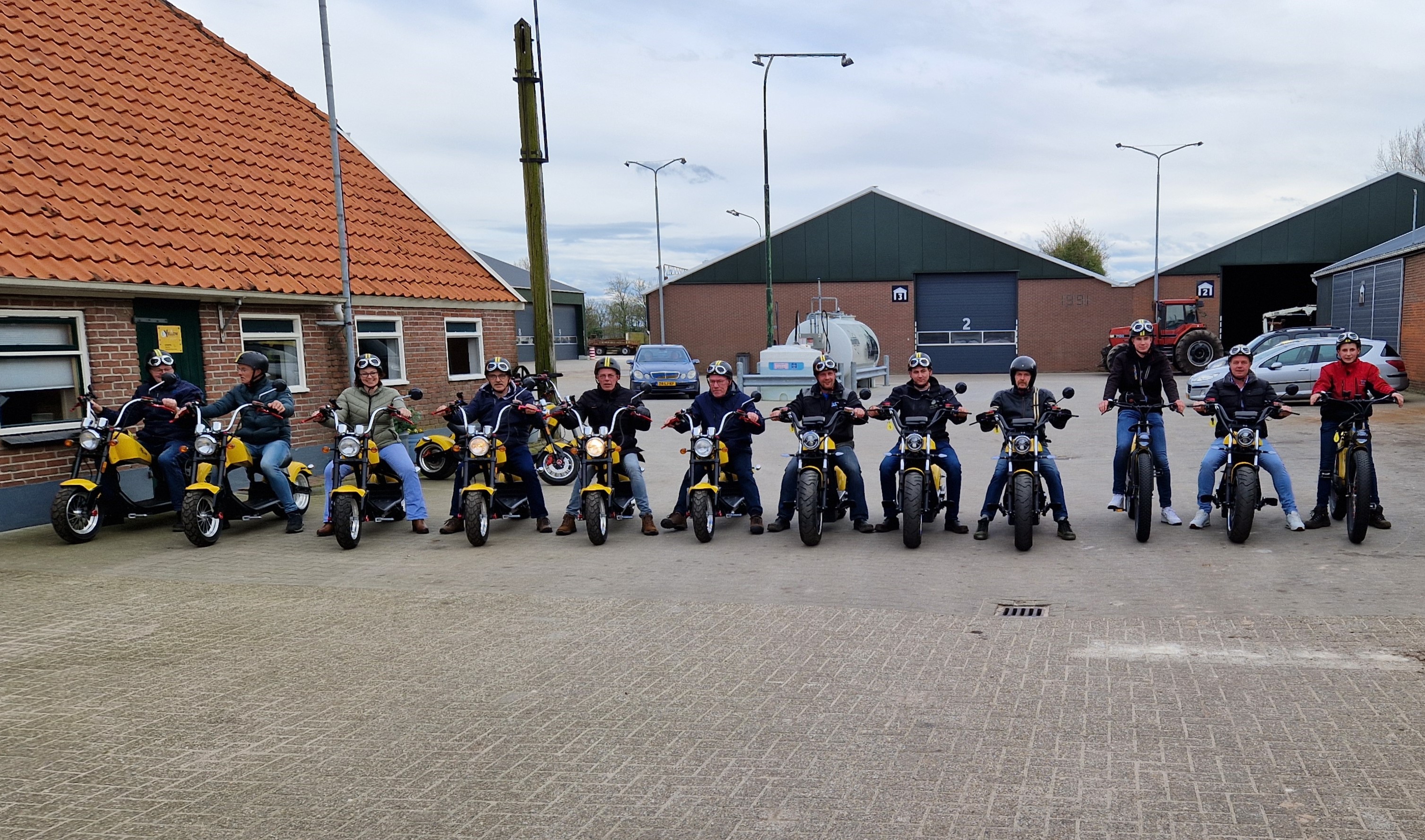 Loonbedrijf Koonstra, Jan Scholten met pensioen