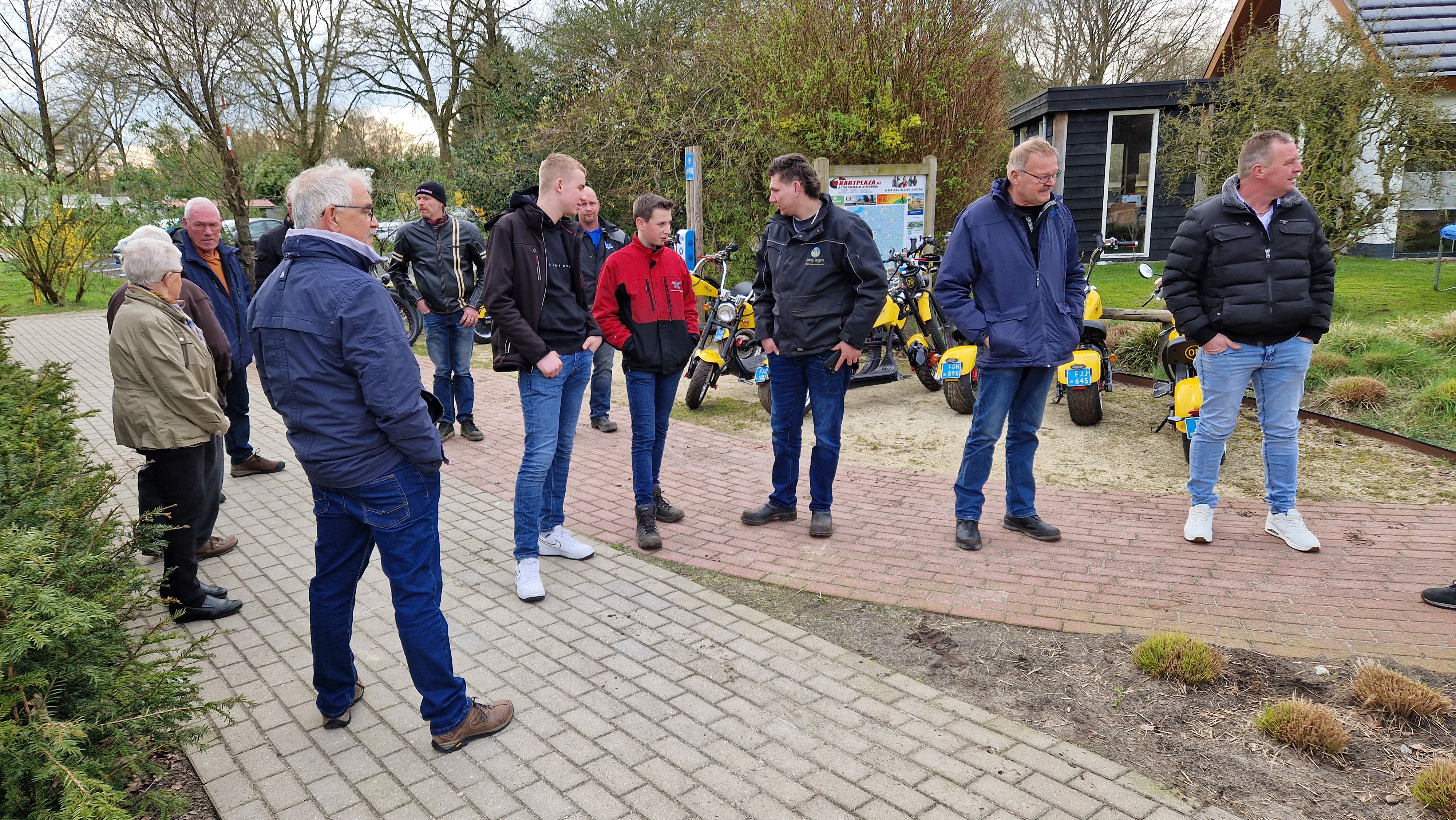 Loonbedrijf Koonstra, Jan Scholten met pensioen