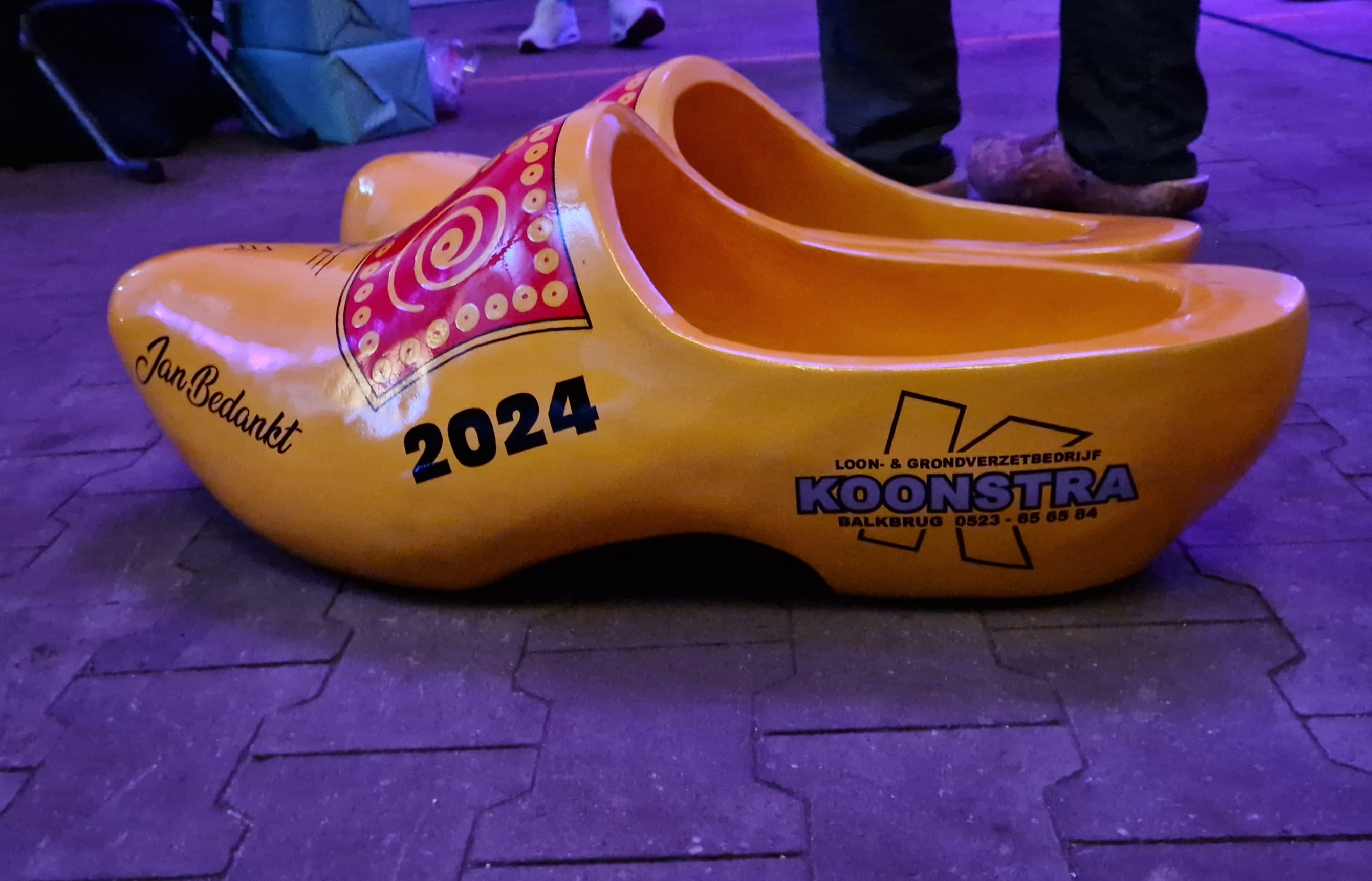 Loonbedrijf Koonstra, Jan Scholten met pensioen