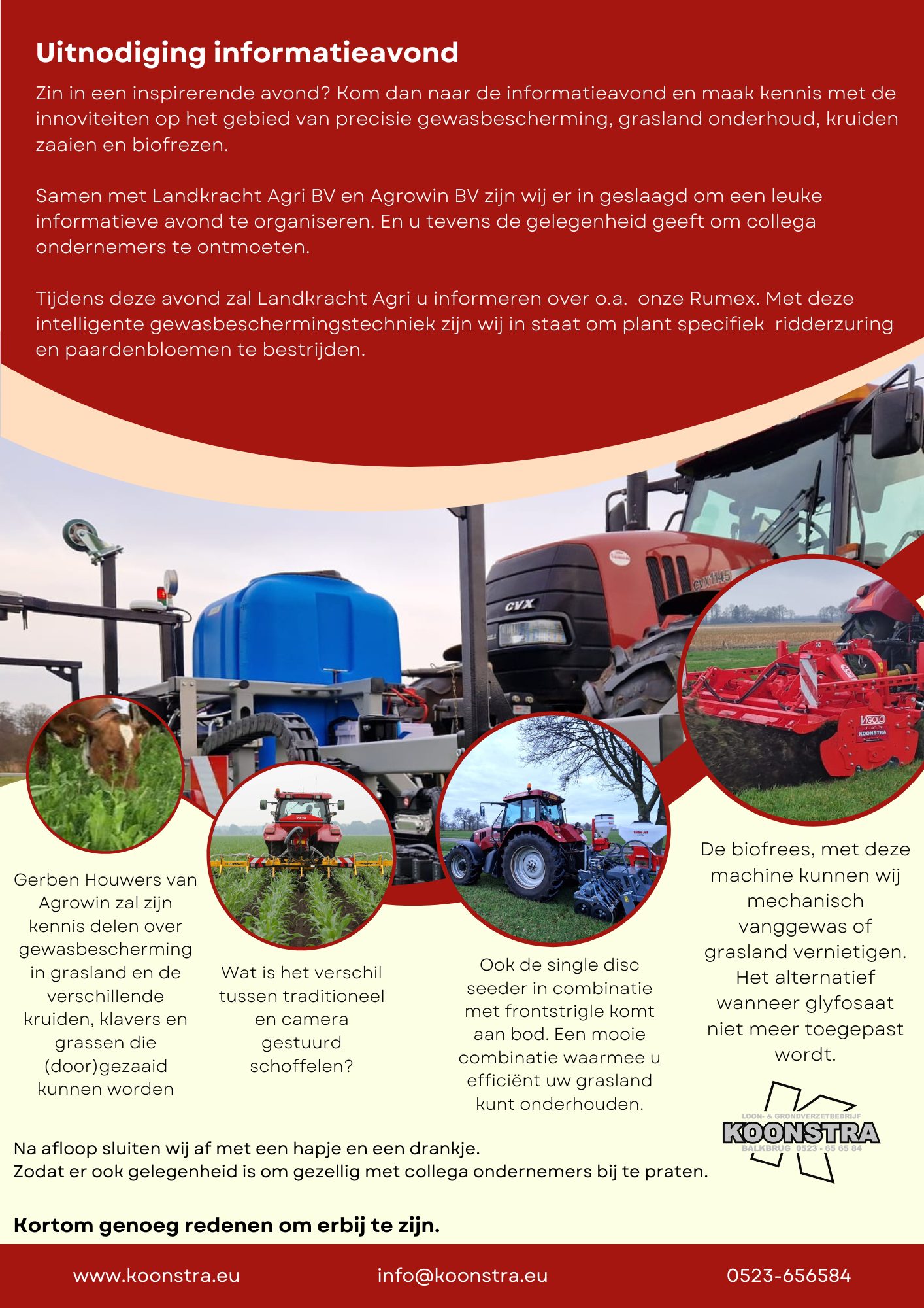 Loonbedrijf Koonstra Informatieavond