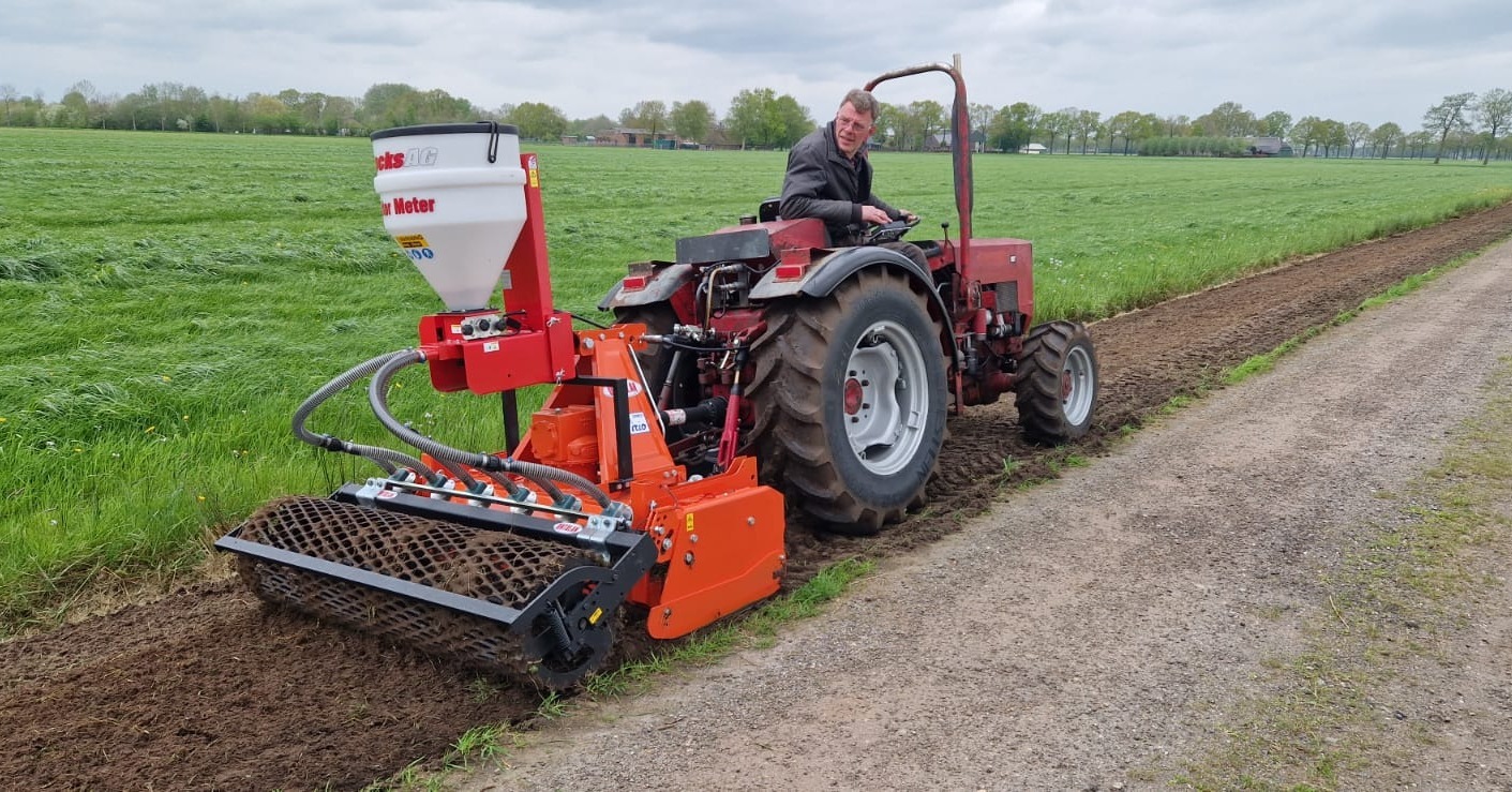 De eerste werkzaamheden uitgevoerd