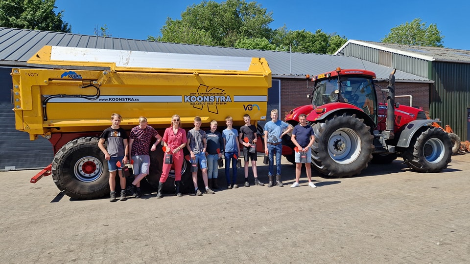 Leerlingen van Praktijkschool De Maat Ommen 