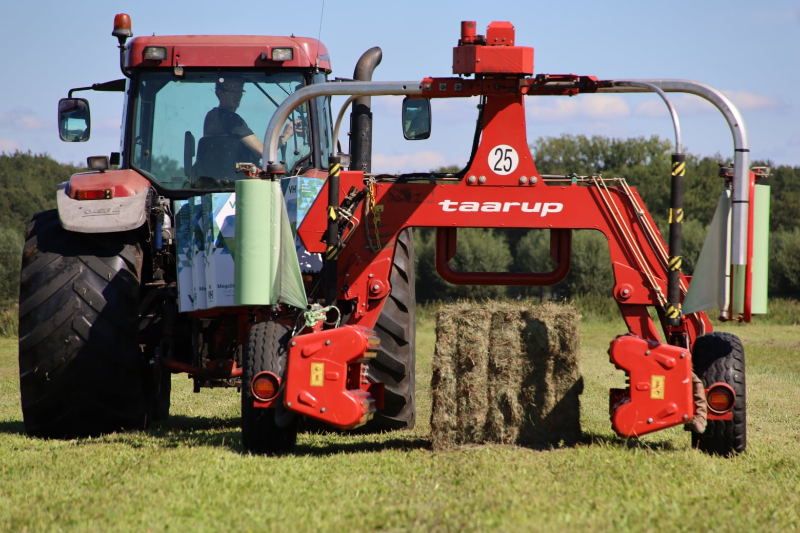gras wikkelen Kverneland wikkelaar