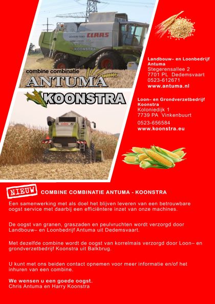 Combine combinatie Antuma Koonstra