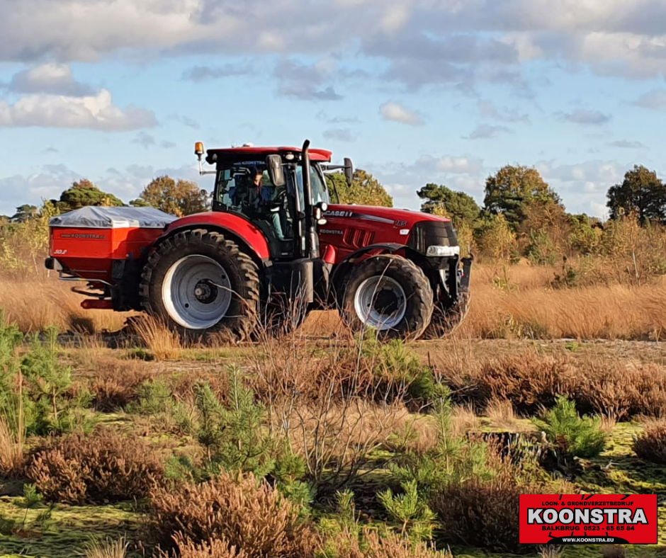 Landschap Overijssel, Noest bosbouw, Bodem in balans brengen, dologran strooien