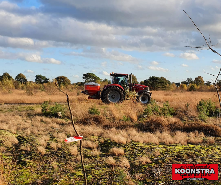 Landschap Overijssel, Noest bosbouw, Bodem in balans brengen, dologran strooien