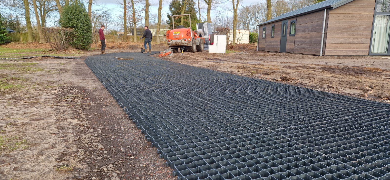 Ecoraster aanleggen