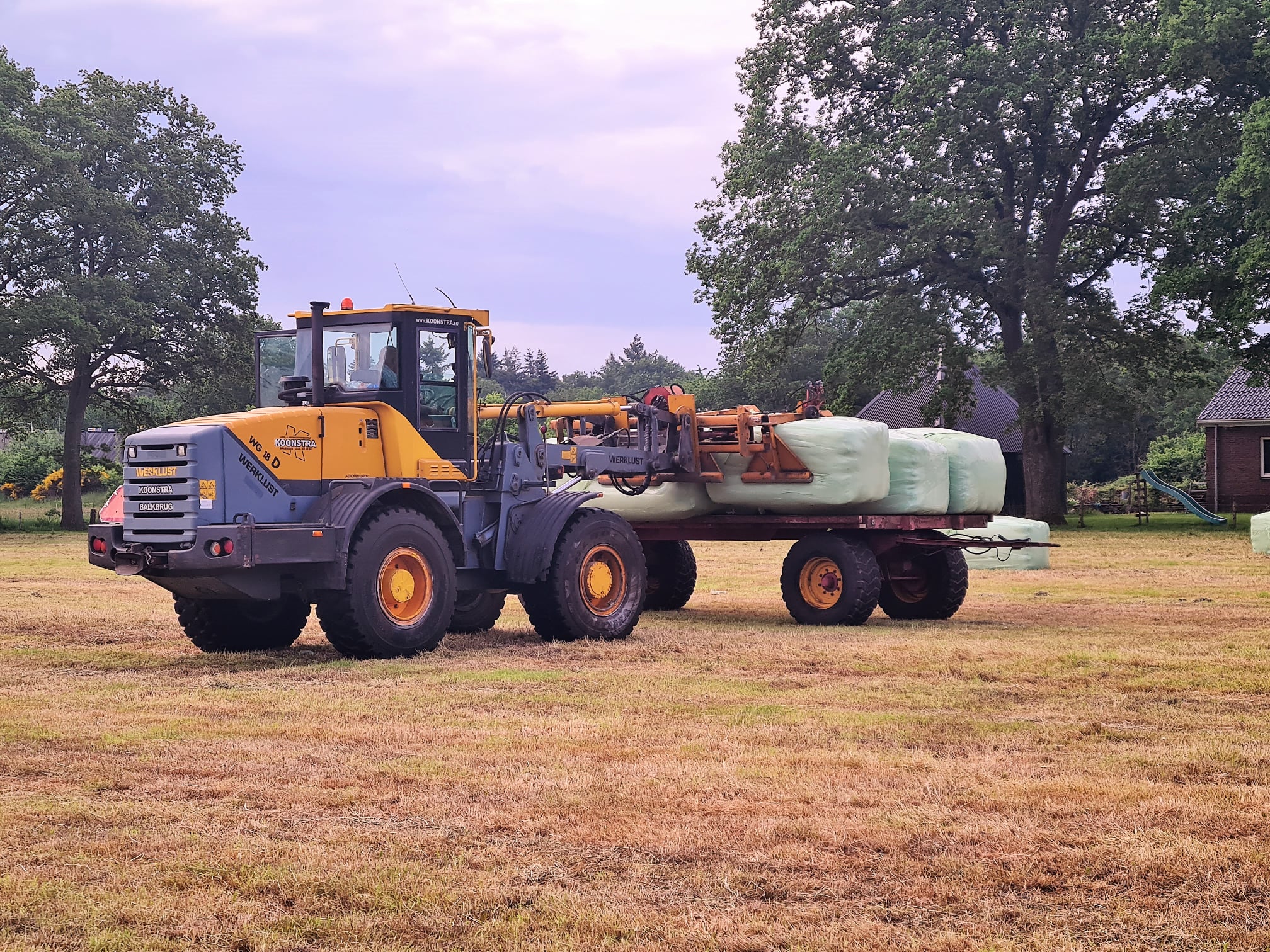 Shovel balen opladen