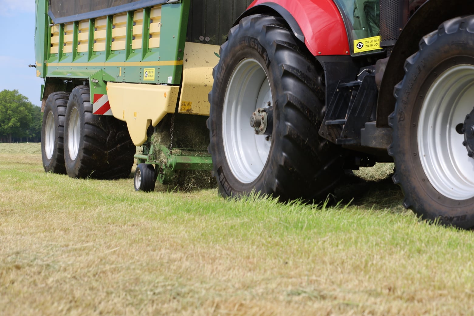 Inkuilen snijwagens Koonstra