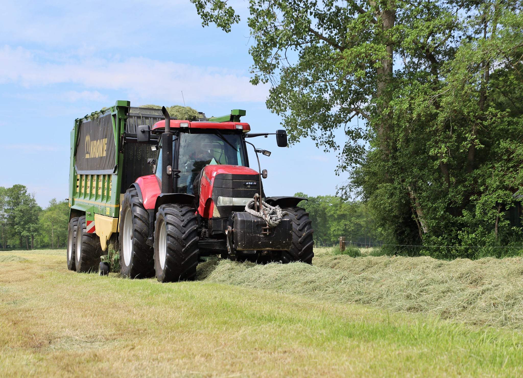 grasoogst Koonstra inkuilen snijwagens