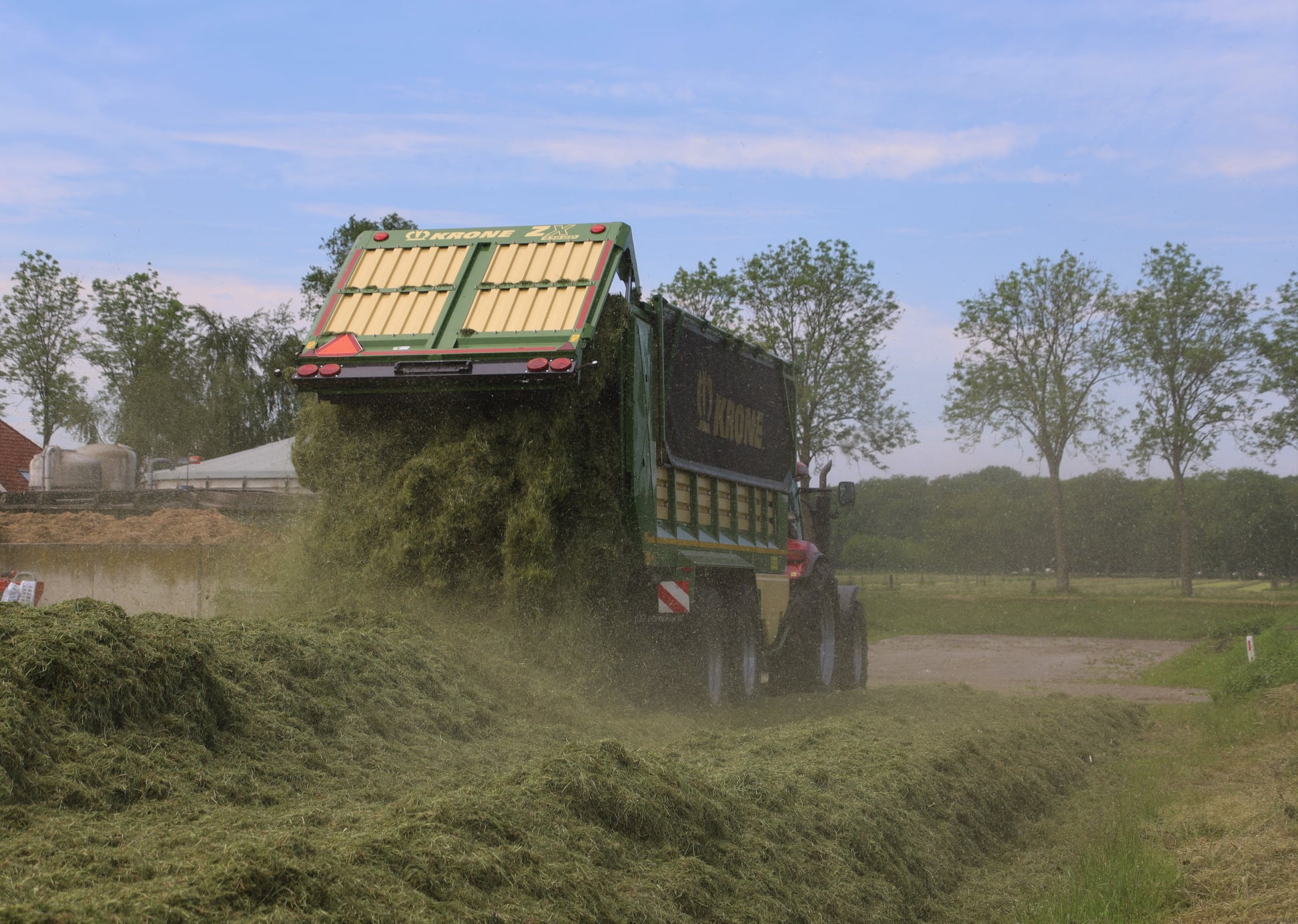 Inkuilen snijwagens Koonstra