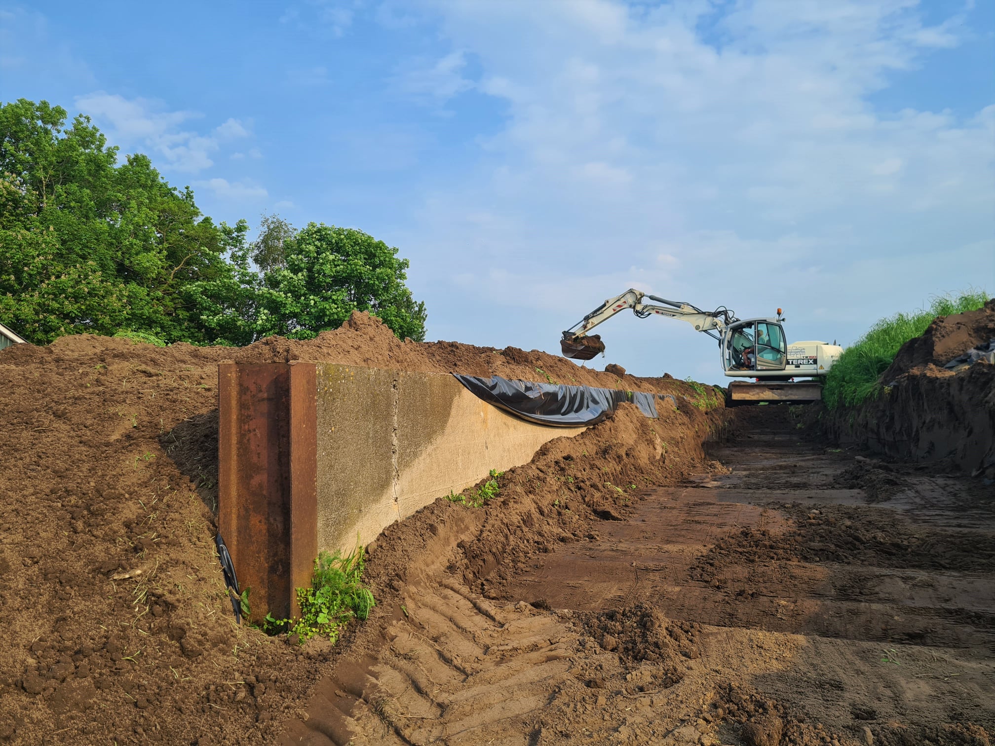 Kraan bulten spitten, bulten onderdekken Koonstra