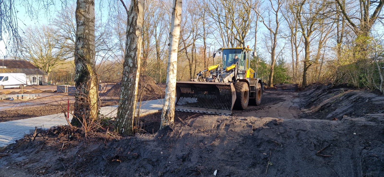 Loonbedrijf Koonstra grondwerk camping Si es an