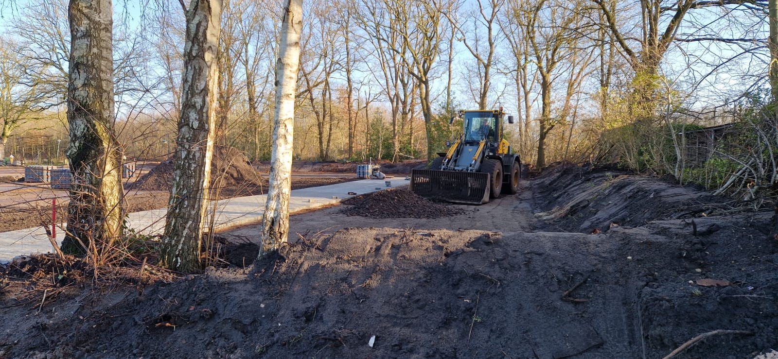 Loonbedrijf Koonstra grondwerk camping Si es an