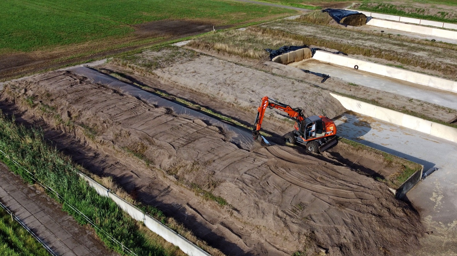 Koonstra, kuilbult onderspitten, bult spitten