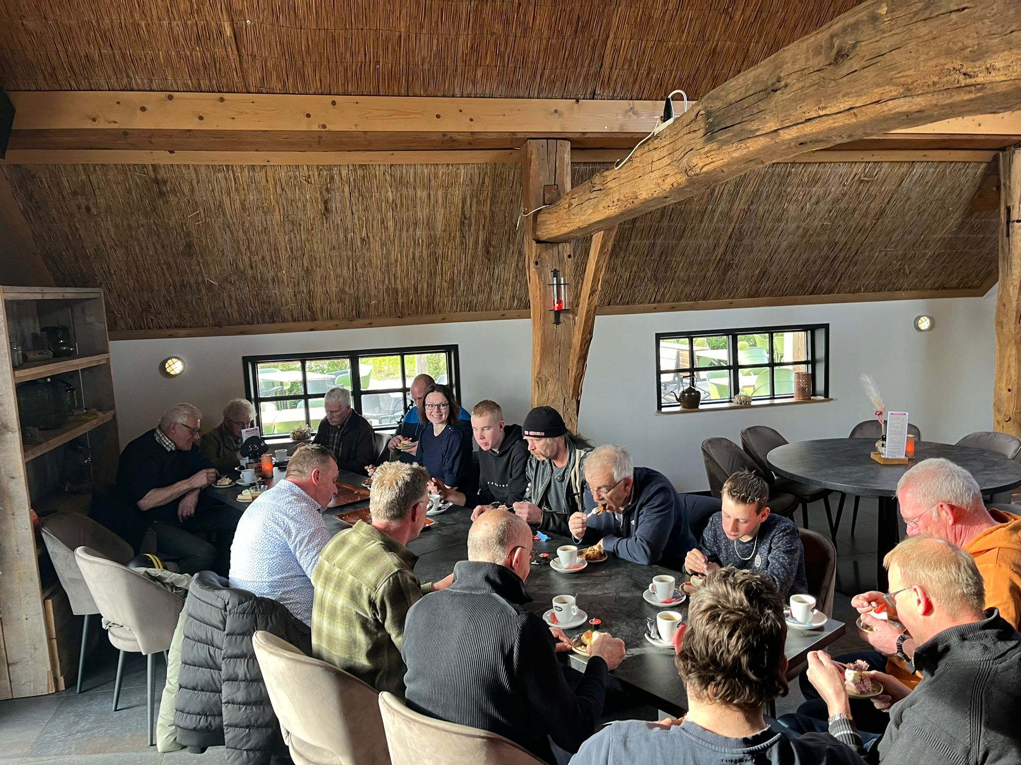 Loonbedrijf Koonstra, Jan Scholten met pensioen