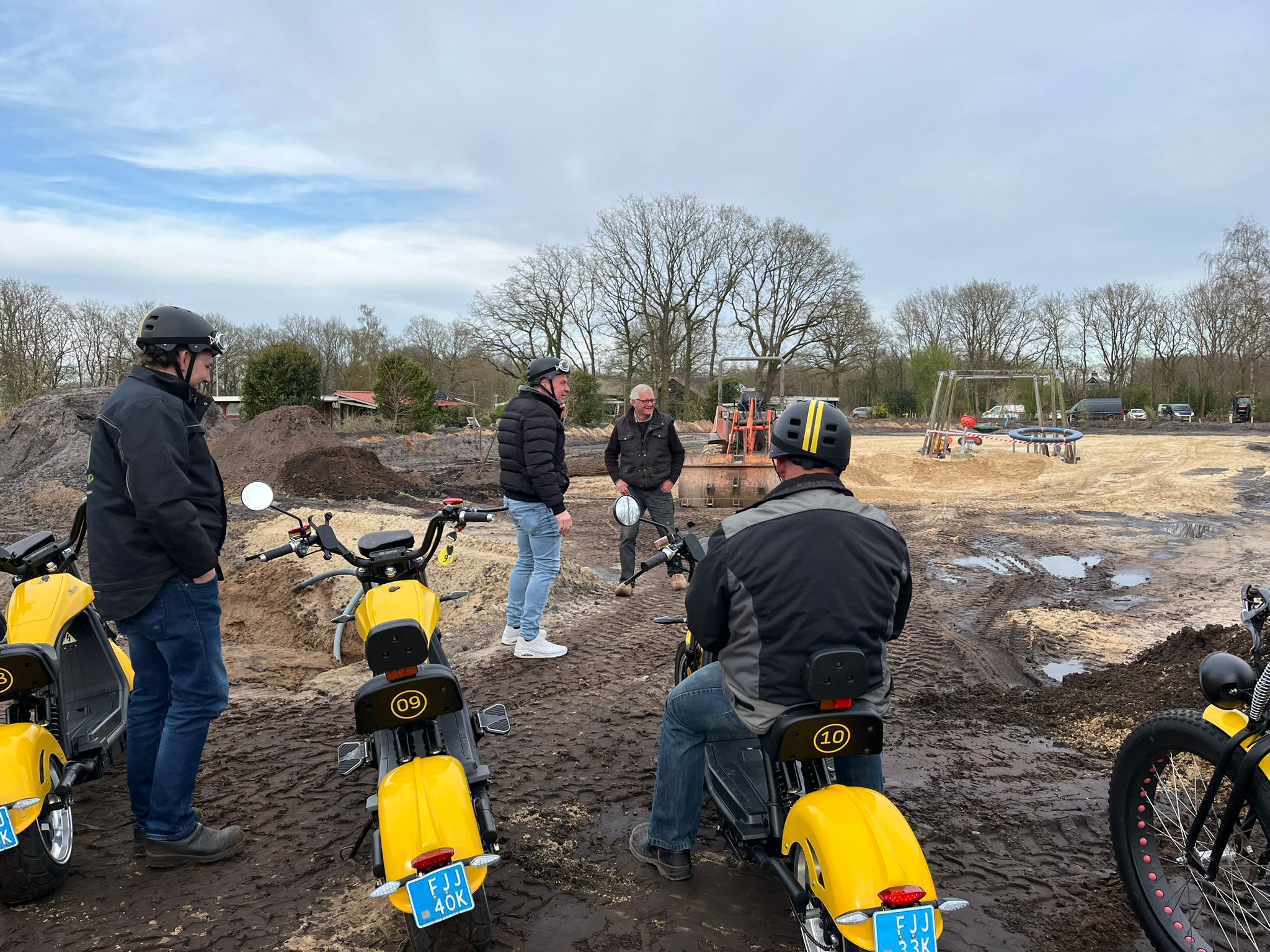 Loonbedrijf Koonstra, Jan Scholten met pensioen