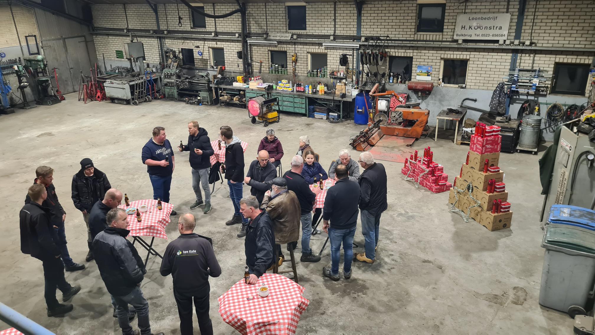 Koonstra kerstborrel 2022