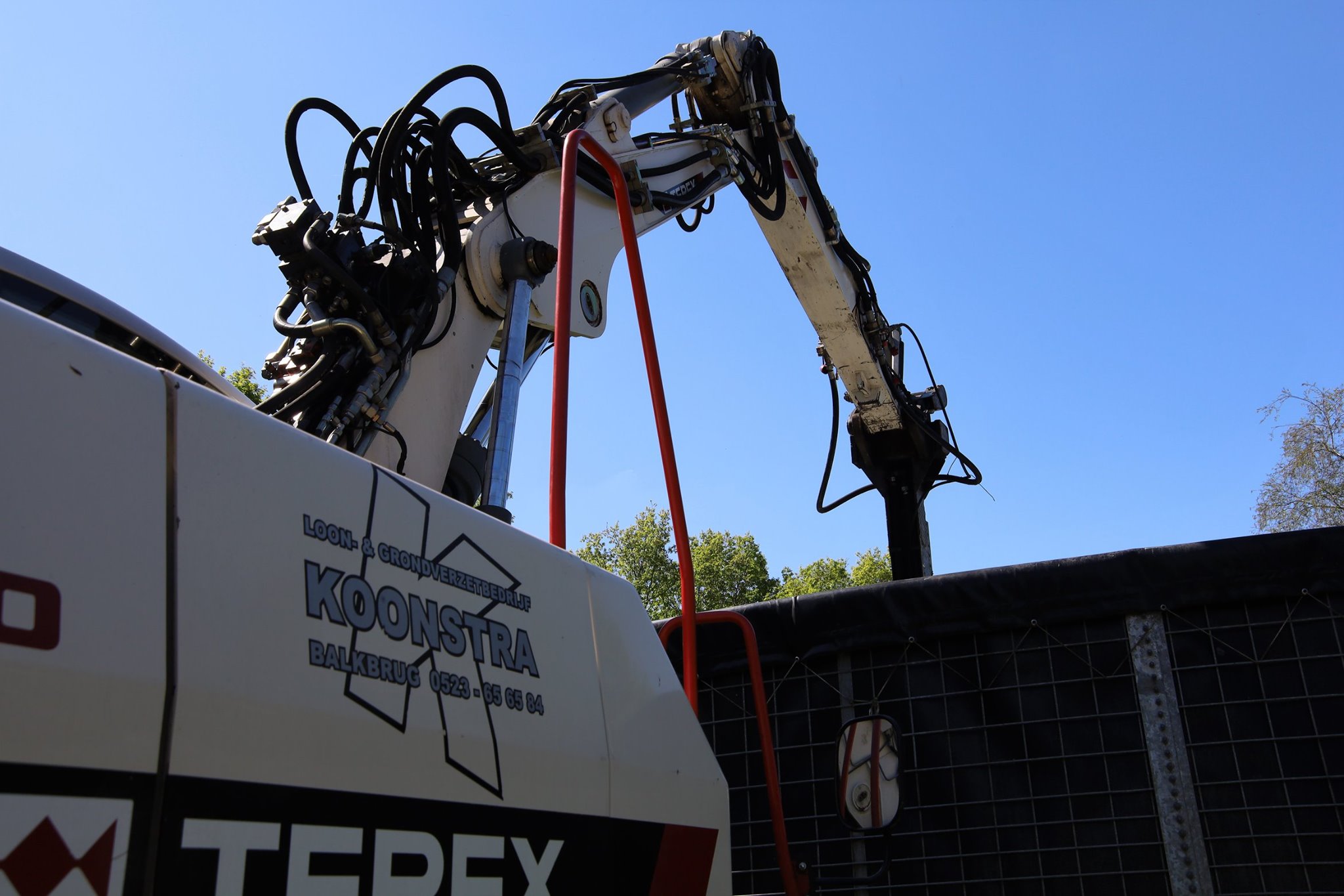 Mestmixen met hydraulische aangedreven met mestmixer