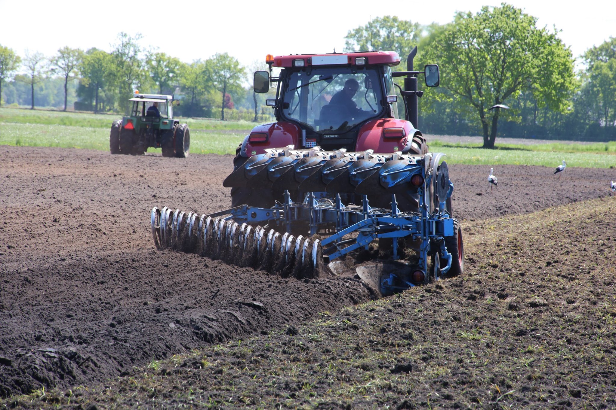 Lemken 6-scharige ploeg met Flexpack.