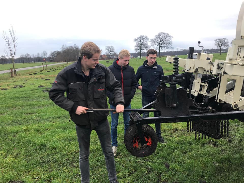 Leerlingen van Zonecollege Hardenberg informeren over precisielandbouw