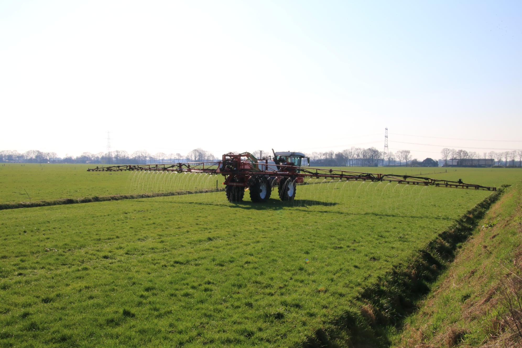 Koonstra vloeibare meststof toedienen