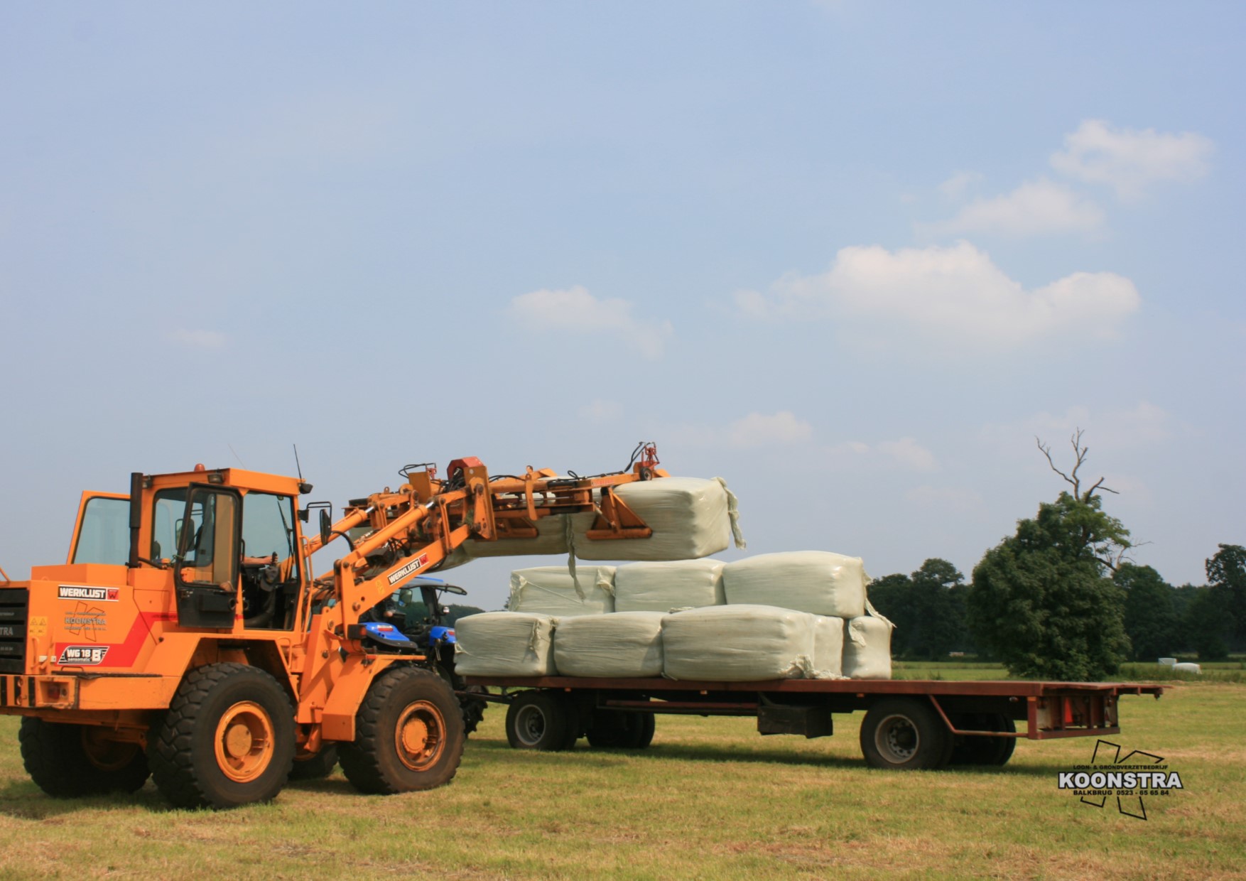 Balen halen Balen laden 